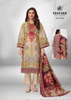 Roohi Zara Vol 1 By Deeptex Lawn Cotton Pakistani Dress Material Wholesale In Delhi

